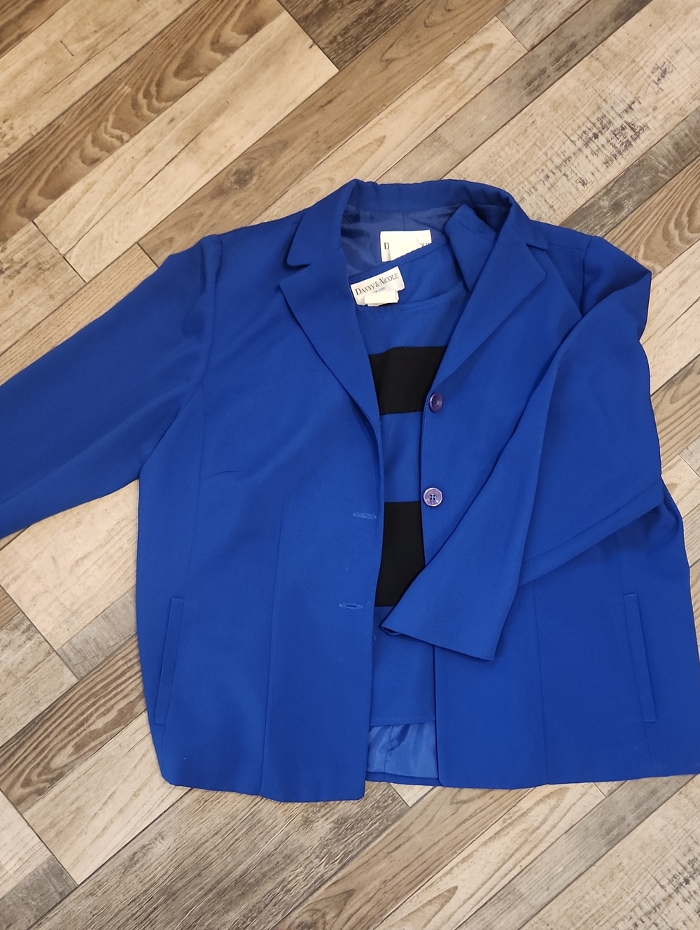 Danny & Nicole Royal Blue Women's Jacket